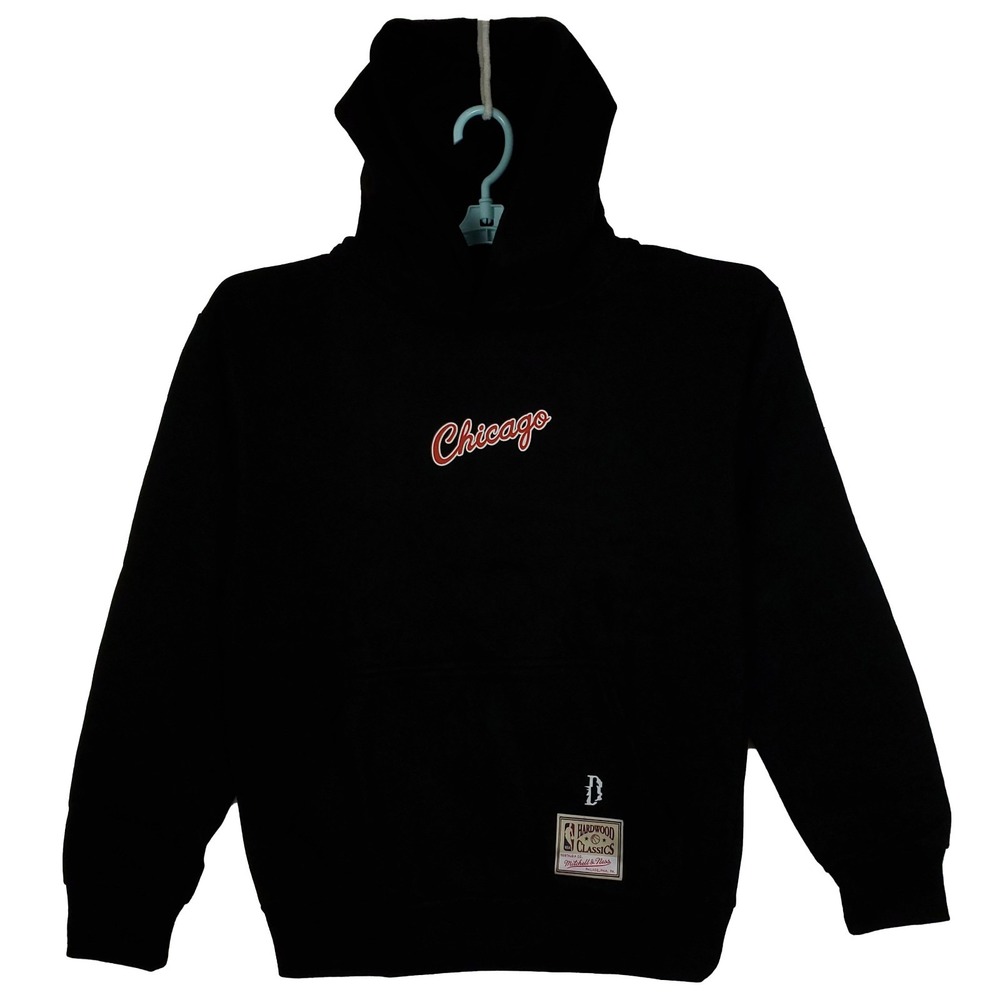 Suga BST Chicago Bulls Mitchell & Ness NBA Small Hoodie Agust D Collab Black NWT